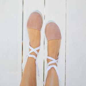 Pineapples and love pink lace up espadrille